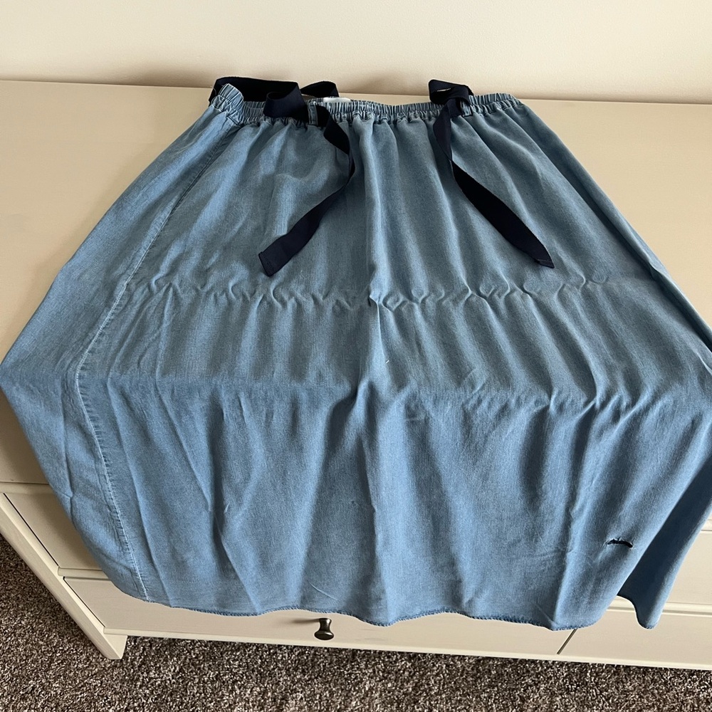 Brava Fabrics Chambray Maxi Skirt